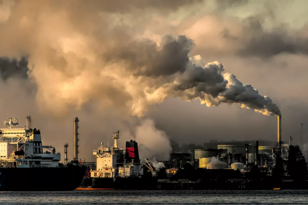 Shipping emissions