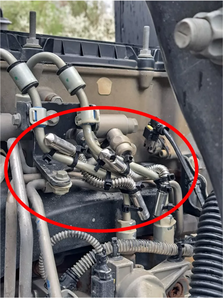 E-Clean'Fuel attache dto fuel supply and return lines